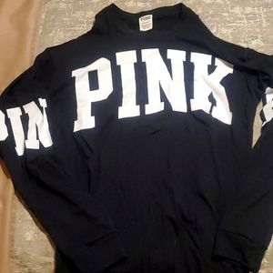 Victorias secret pink long sleeve tee